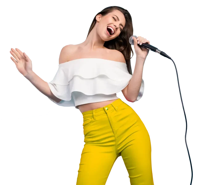 women-singing-in-yellow